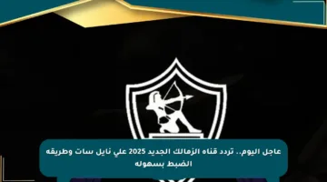 عاجل اليوم.. تردد قناة الزمالك الجديد 2025 على نايل سات وطريقة الضبط بسهولة